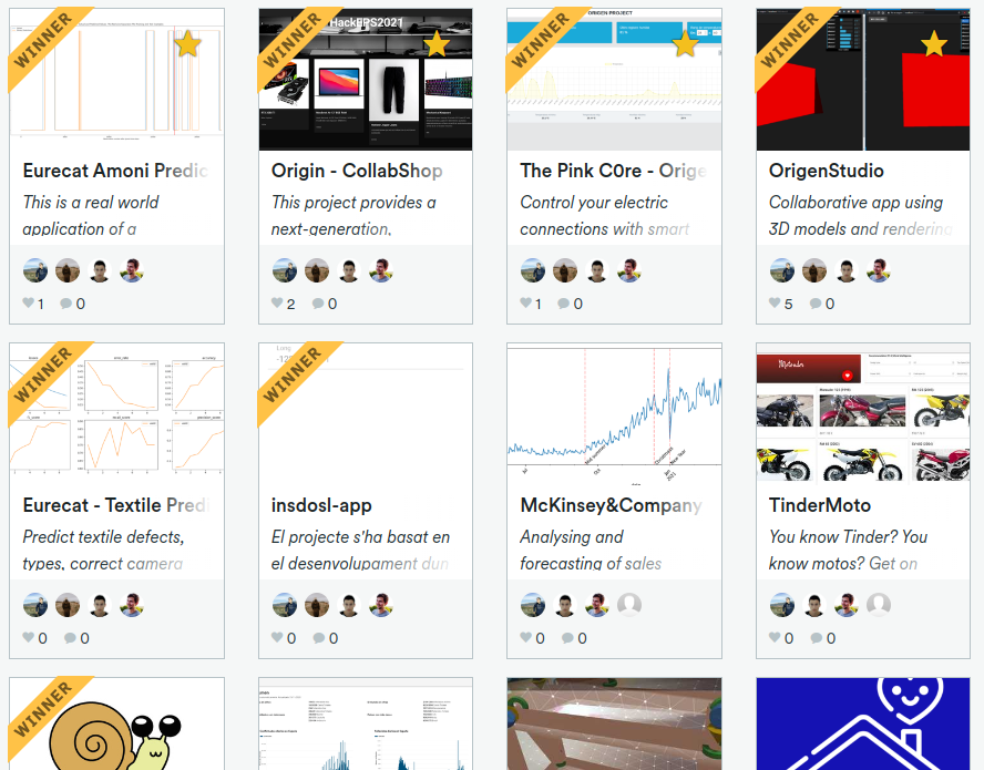 More public projects available on devpost!